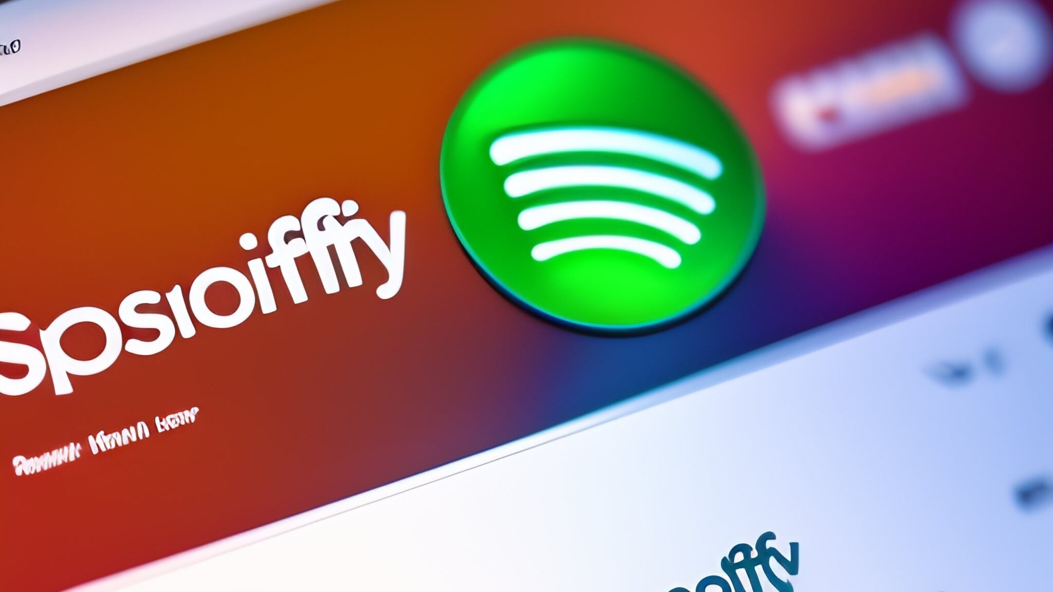 imagen de el sitio web de inicio de Spotify